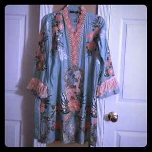 Full embroidered kurta